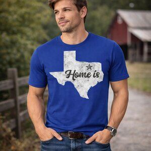 Dallas Texas T-Shirt Home of the Dallas Cowboys Dallas Mavericks Texas Rangers